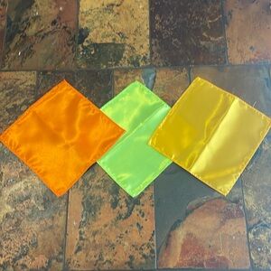 Pack of 3 pocket squares